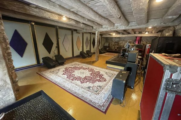 Our new rehearsal room is ready here at the Obscenic Arts ranch and we're taking bookings now, with hourly and block rates are available.